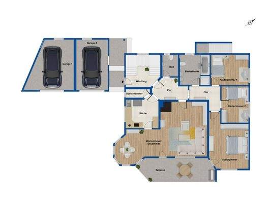 Grundriss Erdgeschoss