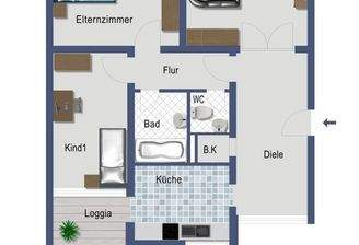 BN Carl-Justi-Straße  3-ZKB