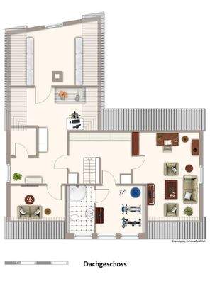 Grundriss Dachgeschoss