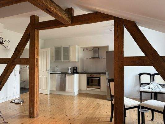  Küche mit Essbereich & einmaligem Blick auf den Pfaffenteich