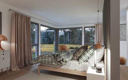 Hausidee_Living_Fertighaus_SUNSHINE_154_V4_Schlafzimmer