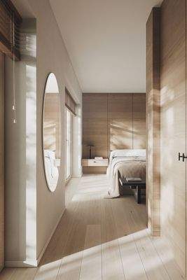 Geräumige Ankleidebereiche