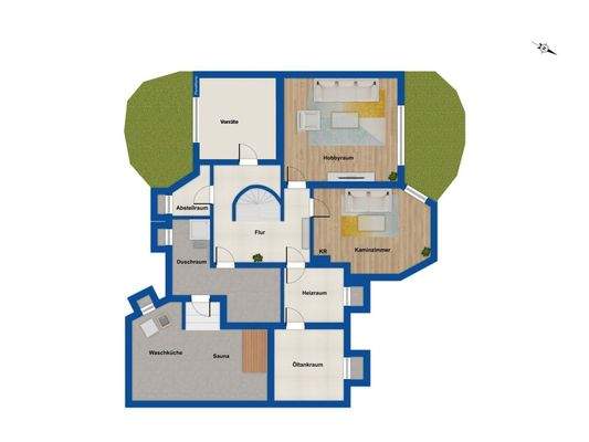 Grundriss Untergeschoss