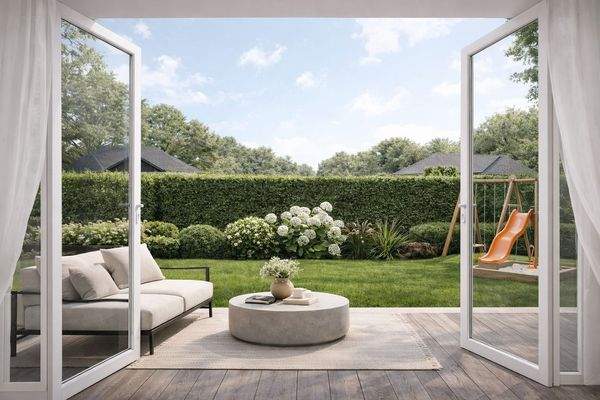 Blick in den Garten_Visualisierung