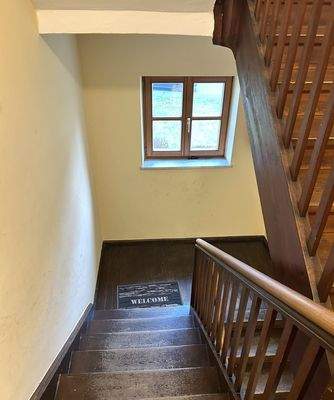 Gepflegtes Treppenhaus