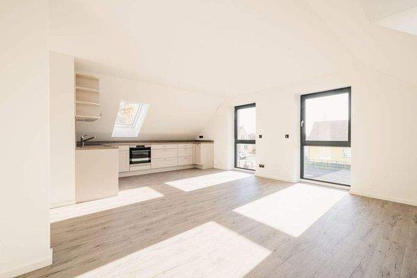 Wohn-Essbereich im Obergeschoss