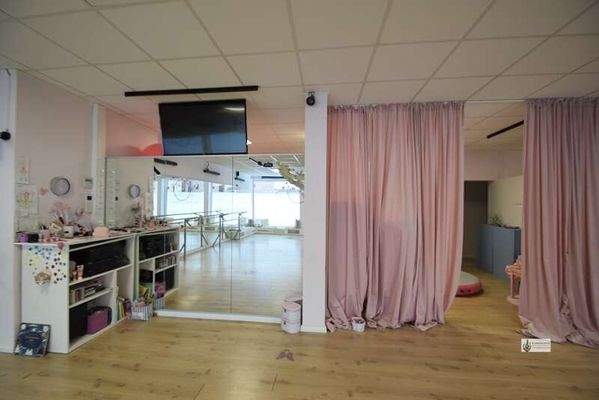 Derzeit abgetrennter Bereich hinter der Verkaufsfläche