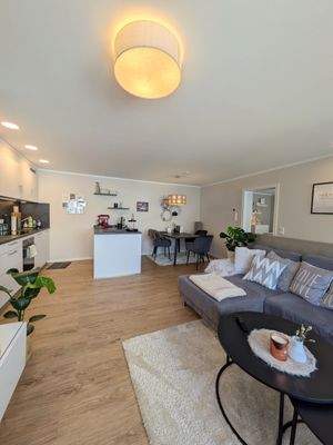 offene Küche, Wohnzimmer