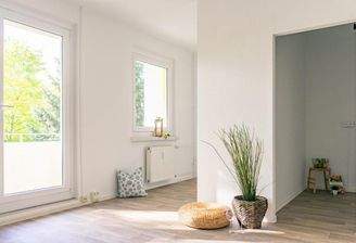 Wohnbereich Vergleichswohnung