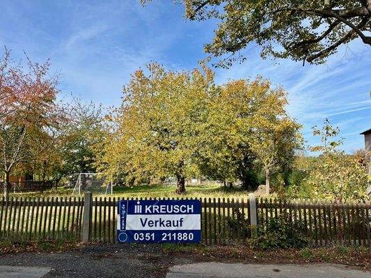 Grundstück im hinteren Bereich