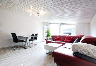 Das Wohn- Esszimmer im DG