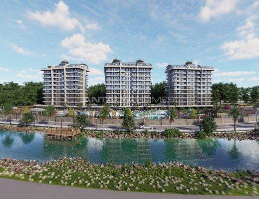 Modern Flats in Hotel-Style Complex in Demirtaş, Alanya