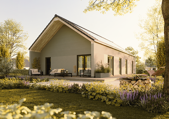 BG100 Novo - Gartenansicht