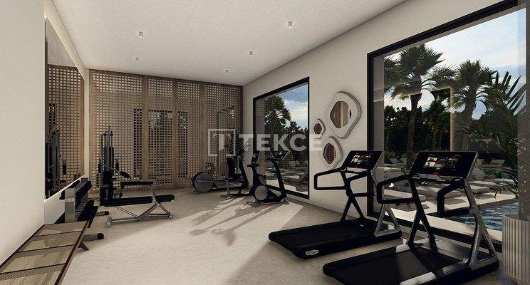 Apartments Close to the Sea in a Gated Complex in Çeşme