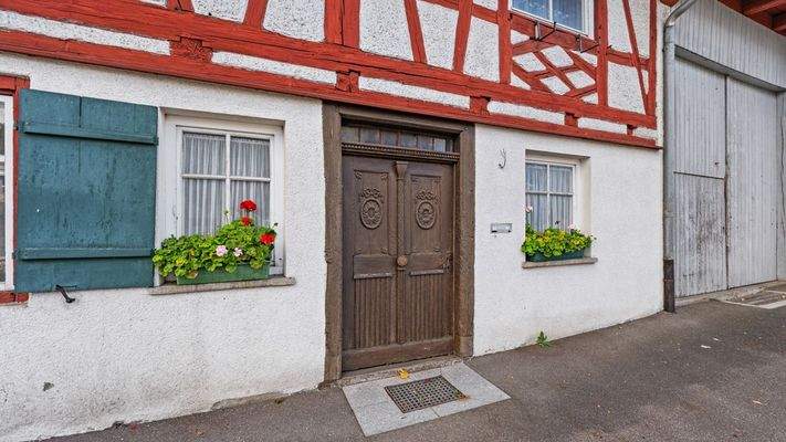 Historische Eingangstür