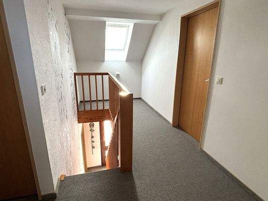 Treppenhaus/ Flur im Dachgeschoss