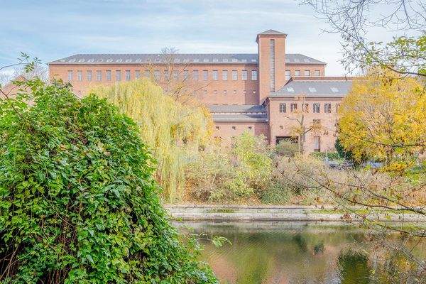 Das Umspannwerk am Landwehrkanal in der Nachbarschaft