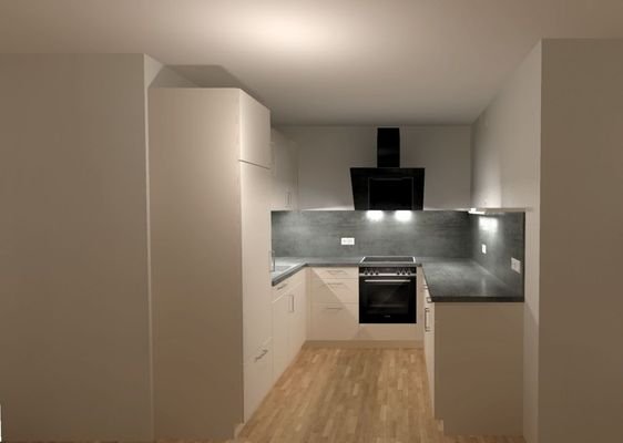 Ansicht Küche Wohnung F65