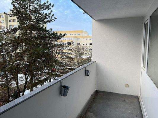 Überdachter Balkon