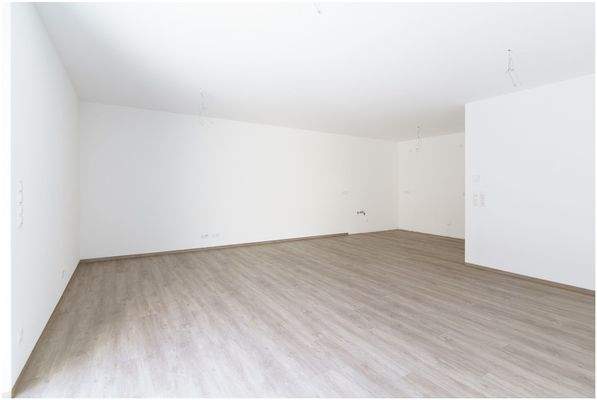 Koch-, Ess- und Wohnbereich (Ansicht ohne Küche)