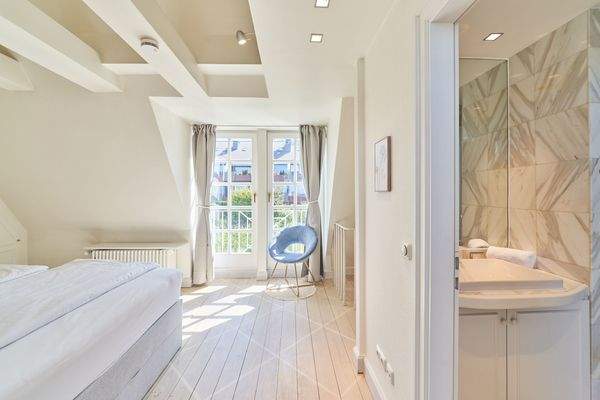 Schlafzimmer im Haus Luise , Badezimmer en Suite