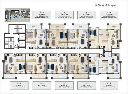 Modern Deluxe Apartments Close to The Beach in Alanya