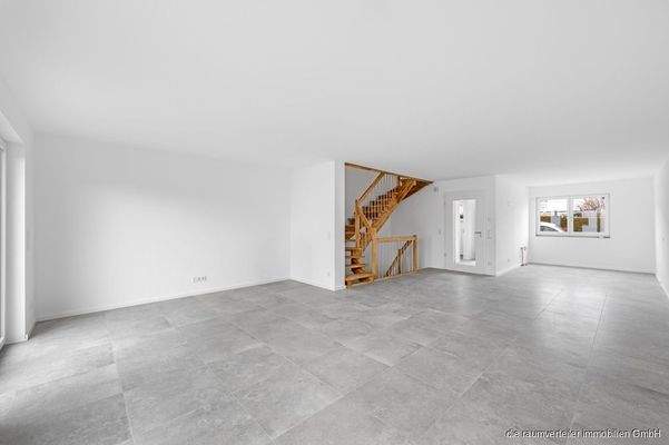 Muster-Wohn- und Essbereich