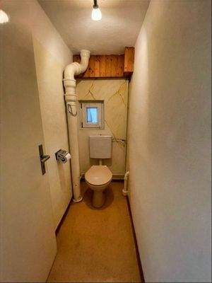 WC im Erdgeschoss