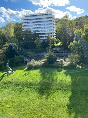 Aussicht vom Balkon