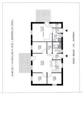 Bsp. Grundriss Haus mit Einliegerwohnung