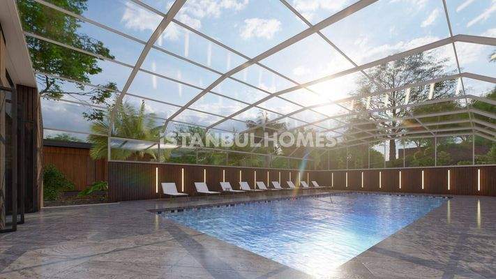 Luxurious Houses with Private Pools in Umraniye Istanbul