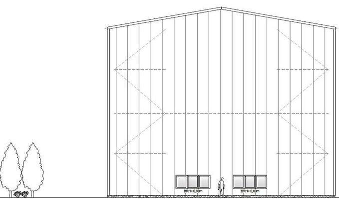 Skizzenbeispiel Halle 15 M