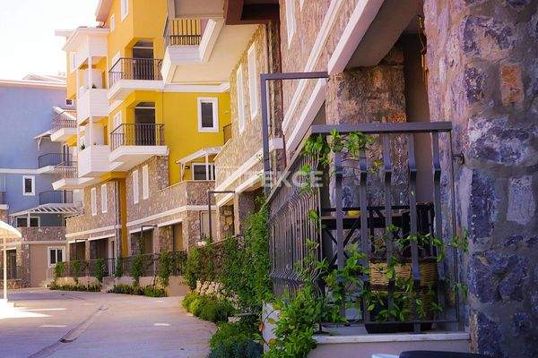 Apartments in Well-Equipped Secure Complex in Fethiye Taşyaka