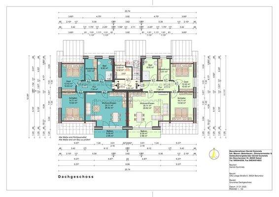 Grundriss Dachgeschoss