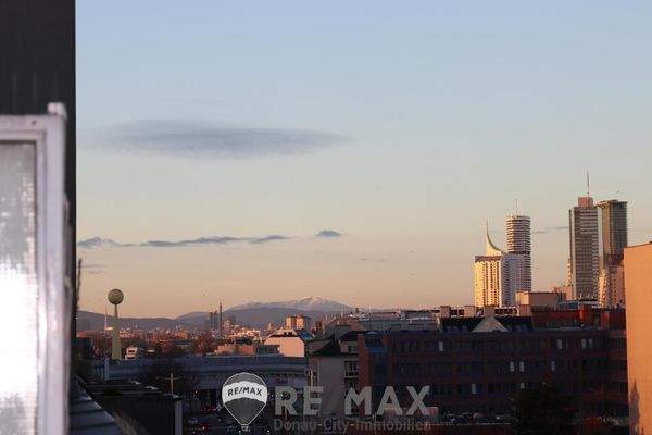 Aussicht bis zum Schneeberg