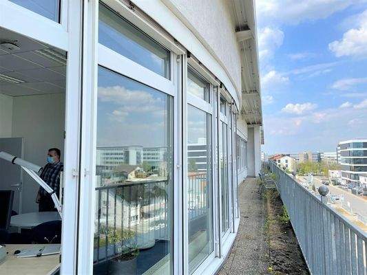 Dachterrasse Bürogebäude Walldorf