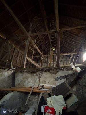 Einblick in die Scheune