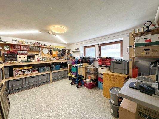 Werkstatt im Keller
