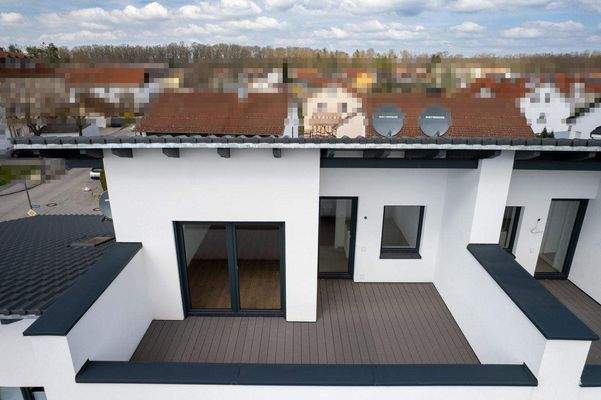 Dachterrasse.