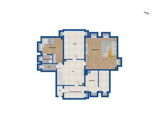 Grundriss Kellergeschoss