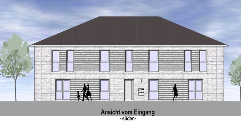 Ansicht vom Eingang