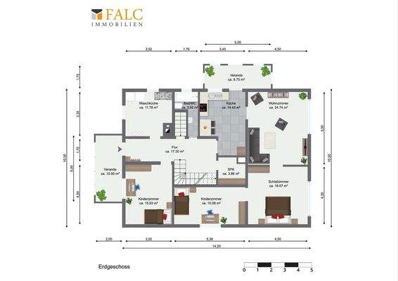 Grundriss Erdgeschoss