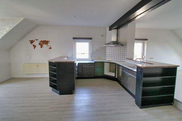 Offene Küche Dachgeschoss