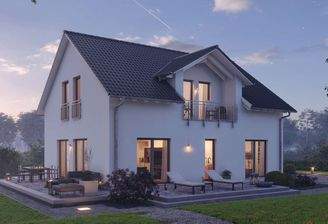 Hausansicht Satteldach
