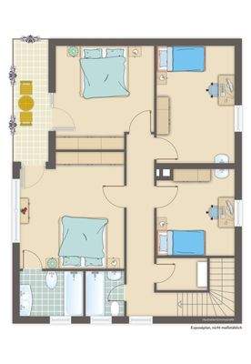 Grundriss Obergeschoss