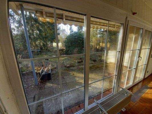 Blick auf die Terrasse