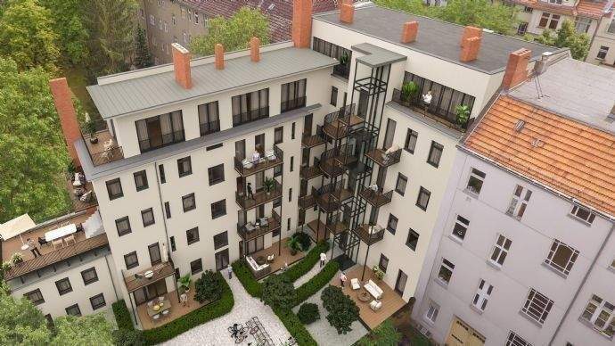 Visualisierung mit Balkon