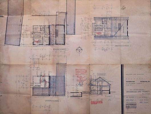 Grundriss Wohnhaus 1984