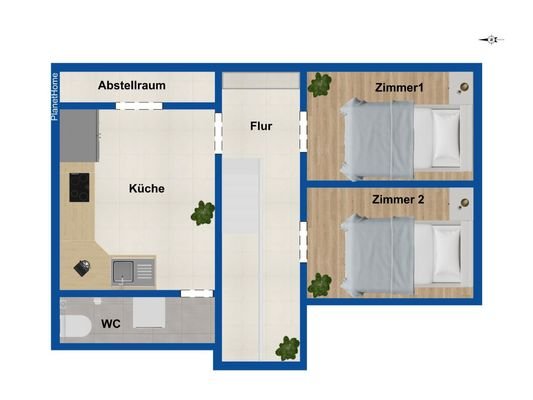 Grundriss Dachgeschoss