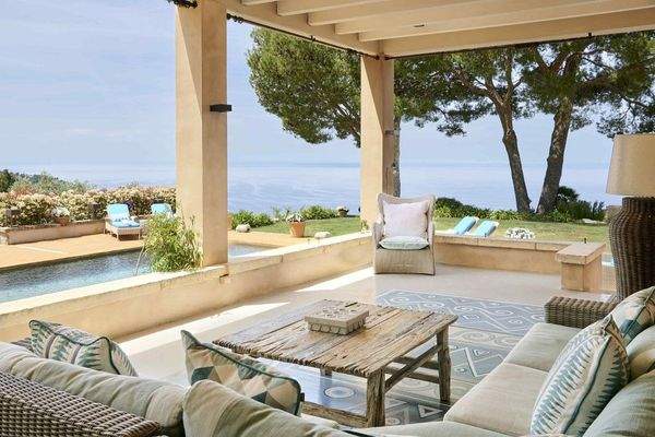 Traditionelle Villa mit Meerblick zu vermieten in Llucalcari-Deia, Mallorca